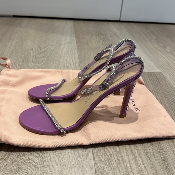 Stuart Weitzman Nudist Glam Sandals - Picture 6 of 9